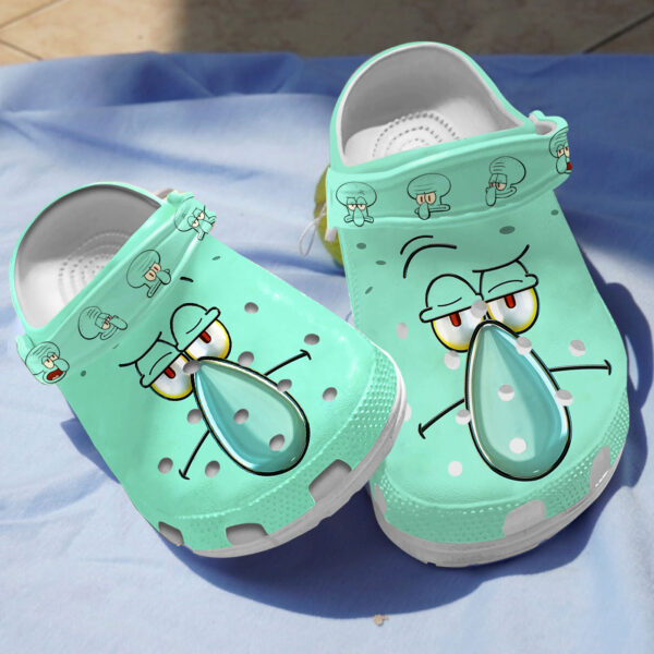 Merchidea Spongebob Squarepants Cartoon Crocs Crocband Clogs Shoes Comfortable For Men Women and Kids