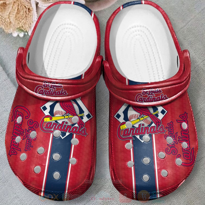 Merchidea St. Louis Cardinals Crocs Crocband Clogs Shoes Comfortable For Men Women and Kids