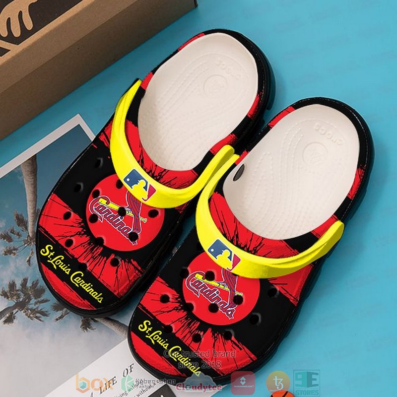 Merchidea St. Louis Cardinals MLB Sport Crocs Crocband Clogs Shoes Comfortable For Men Women and Kids