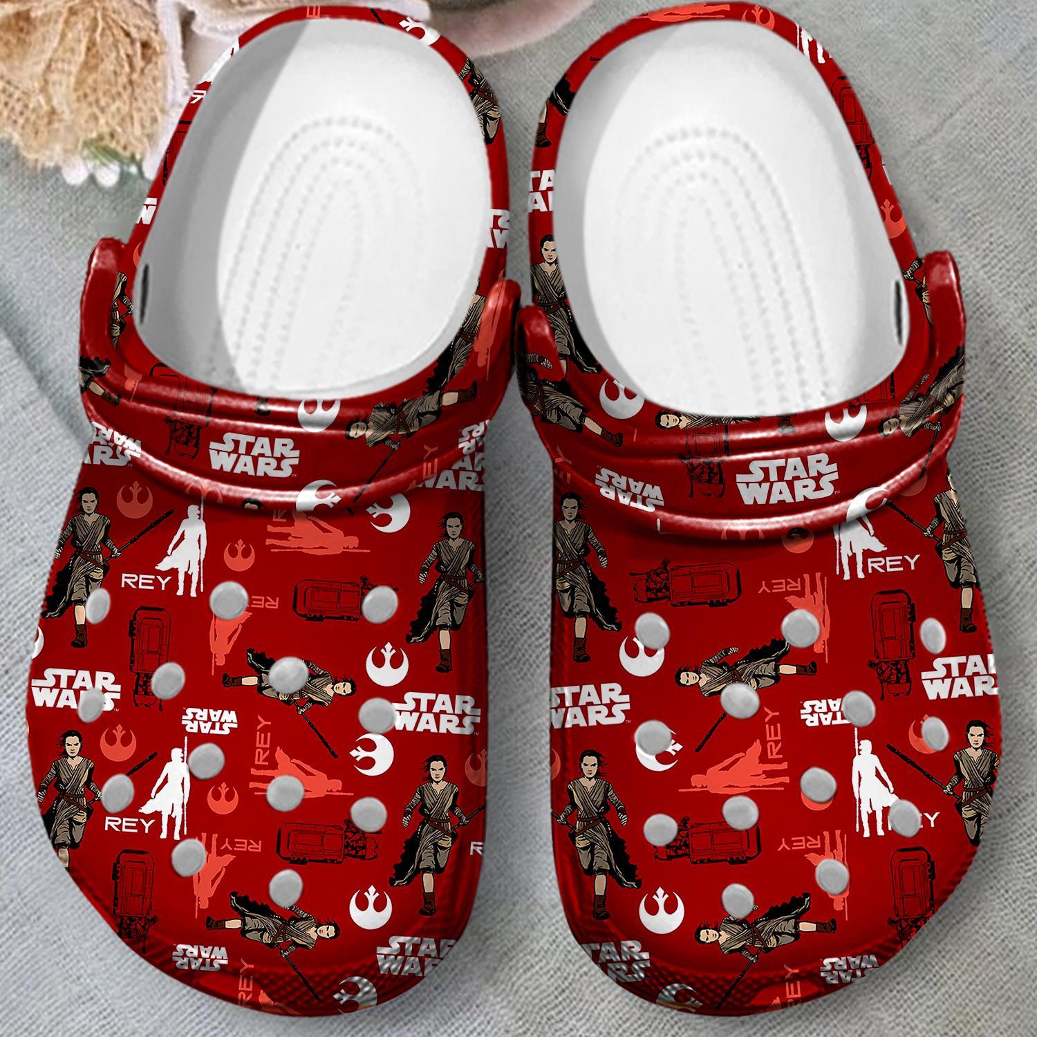 Merchidea Star Wars Movie Crocs Crocband Clogs Shoes Comfortable For Men Women and Kids