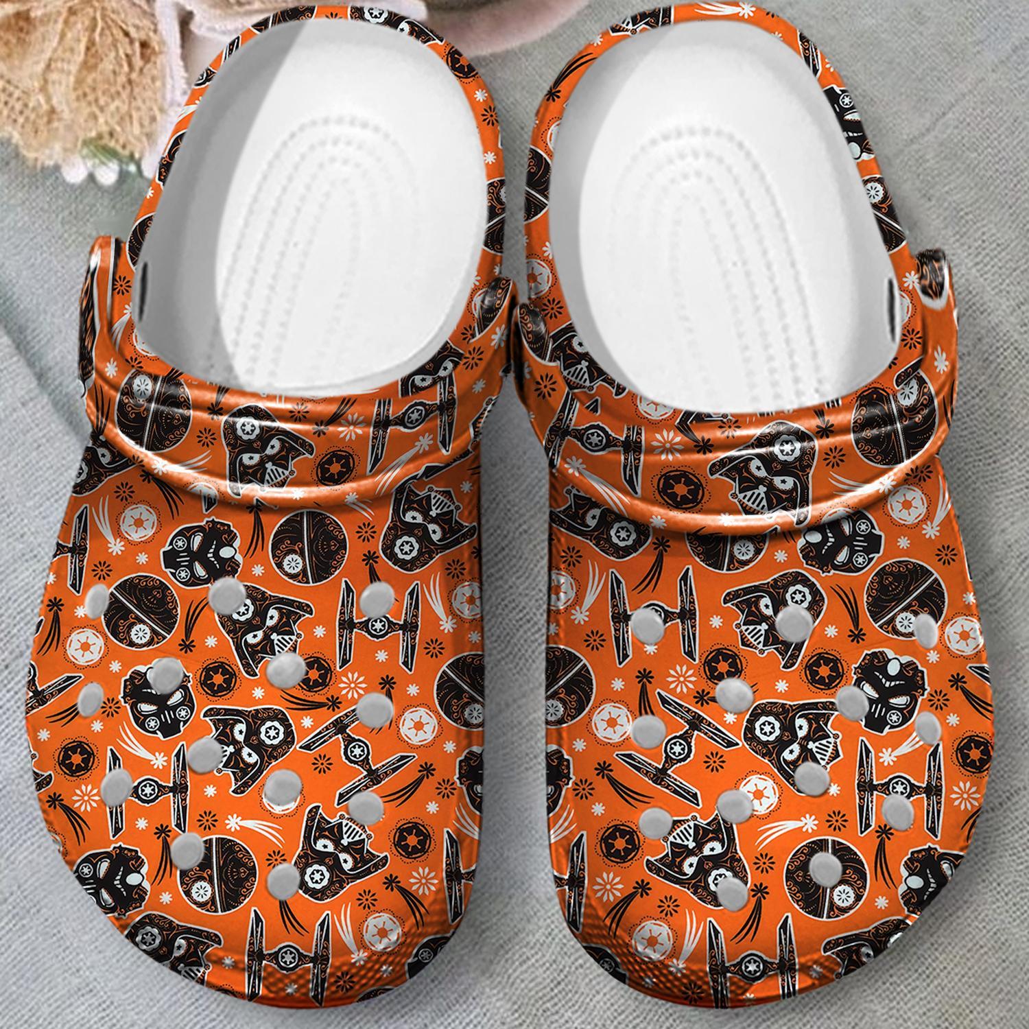Merchidea Star Wars Movie Crocs Crocband Clogs Shoes Comfortable For Men Women and Kids