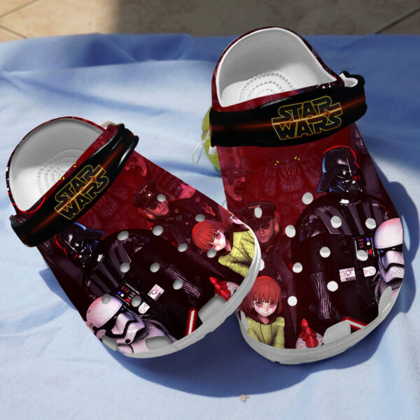Merchidea Star Wars Movie Crocs Crocband Clogs Shoes Comfortable For Men Women and Kids