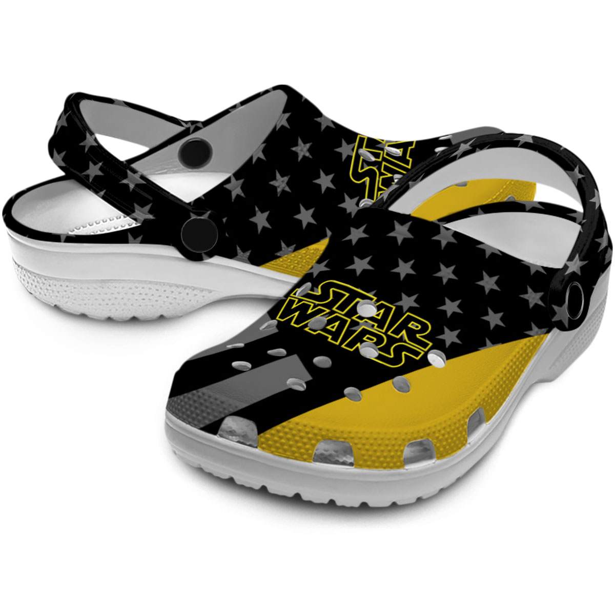 Merchidea Star Wars Movie Crocs Crocband Clogs Shoes Comfortable For Men Women and Kids