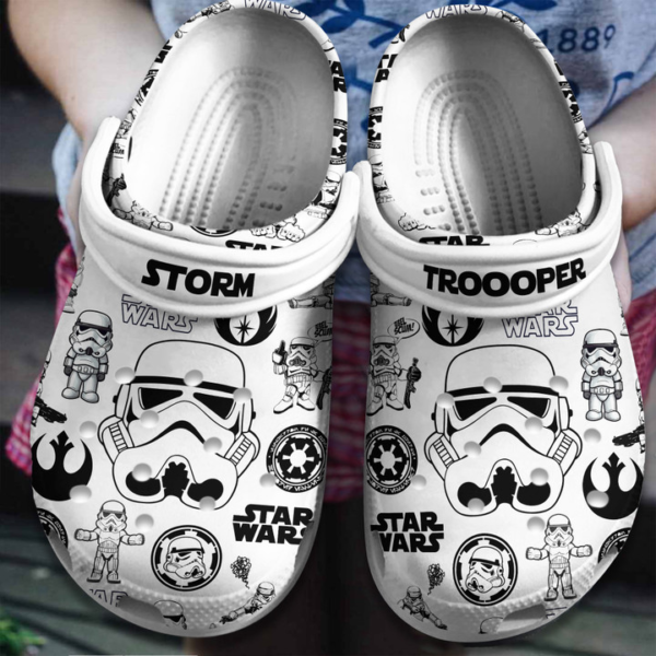 Merchidea Star Wars Movie Crocs Crocband Clogs Shoes Comfortable For Men Women and Kids