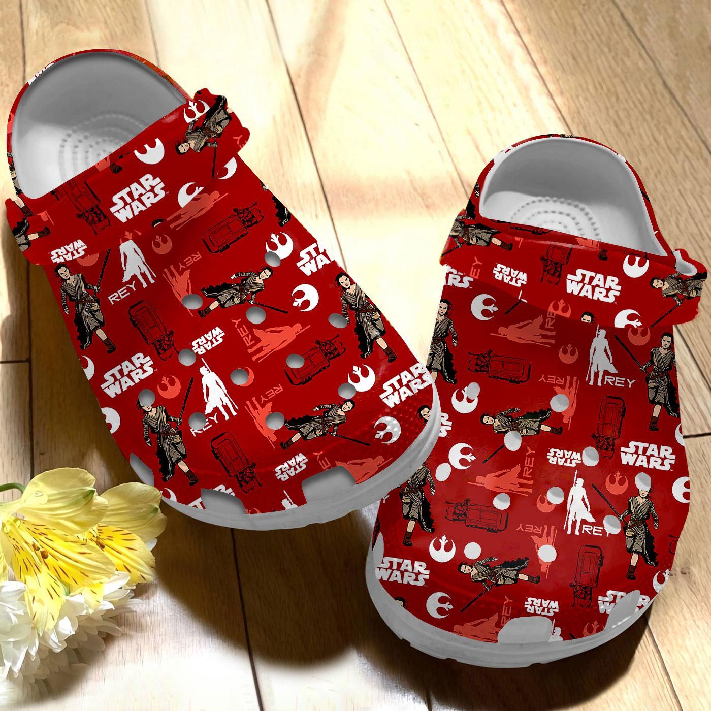 Merchidea Star Wars Movie Crocs Crocband Clogs Shoes Comfortable For Men Women and Kids