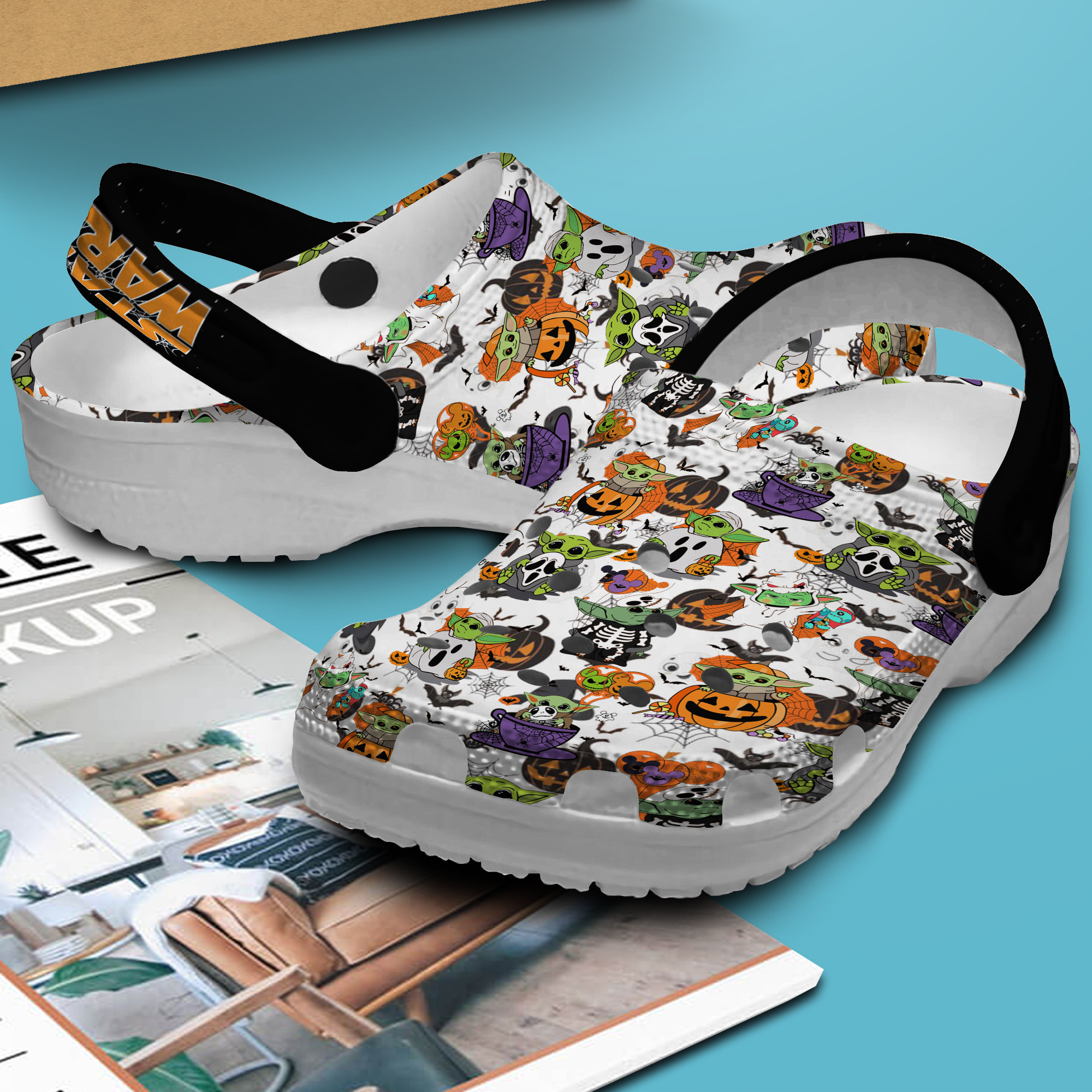 Merchidea Star Wars Movie Crocs Crocband Clogs Shoes Comfortable For Men Women and Kids