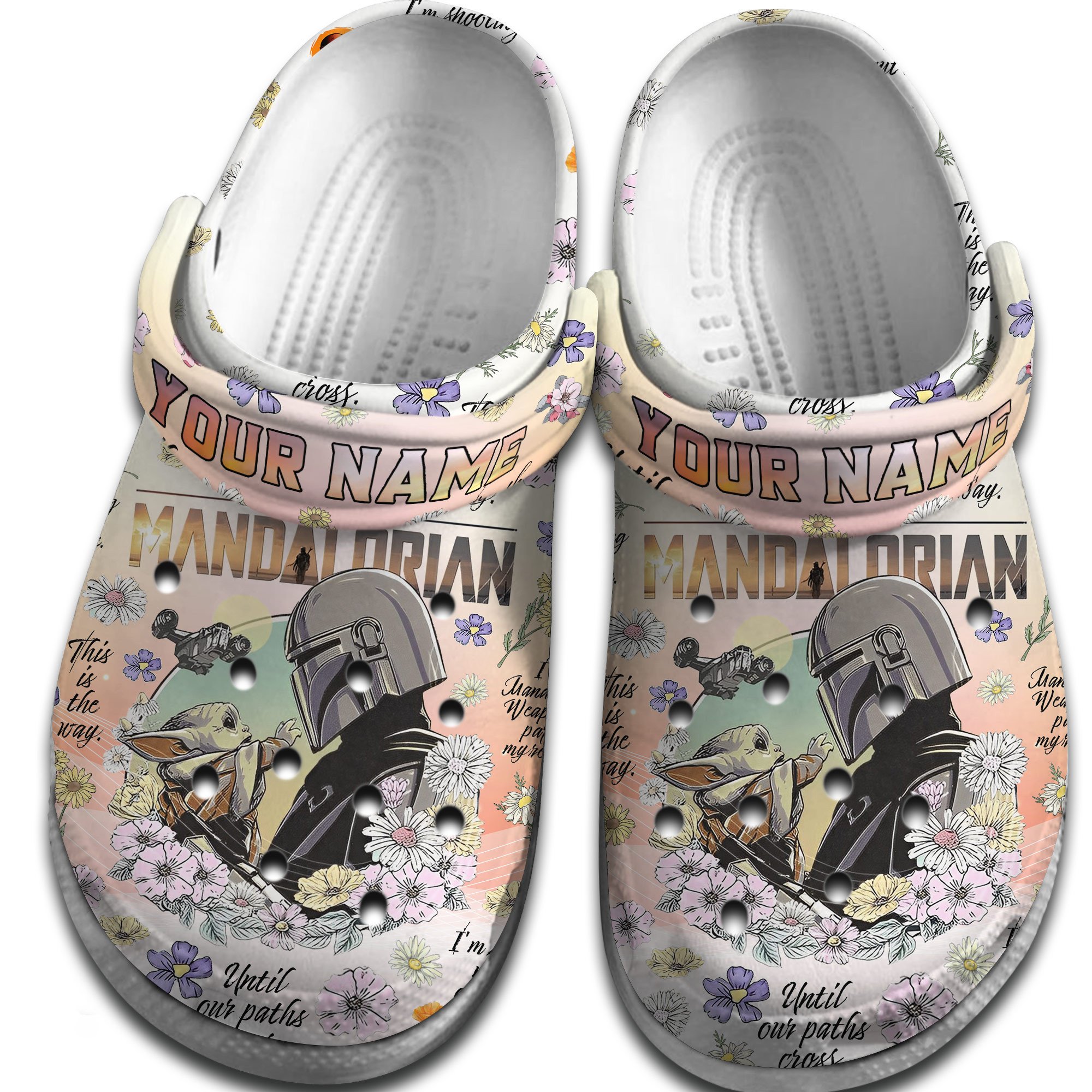 Merchidea Star Wars Movie Crocs Crocband Clogs Shoes Comfortable For Men Women and Kids