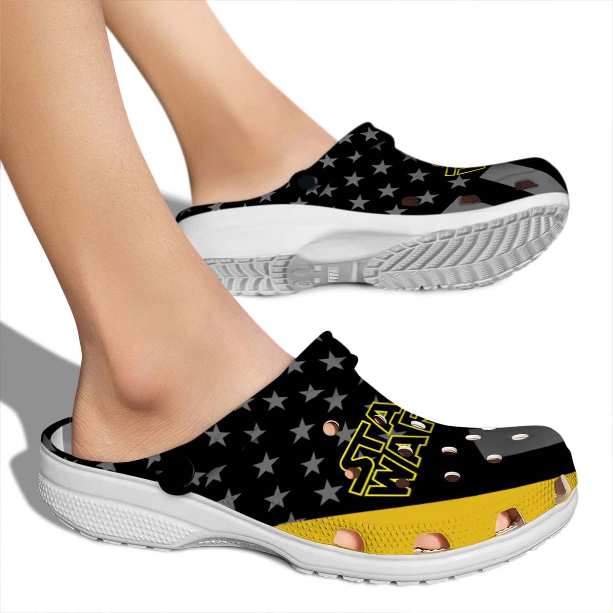 Merchidea Star Wars Movie Crocs Crocband Clogs Shoes Comfortable For Men Women and Kids