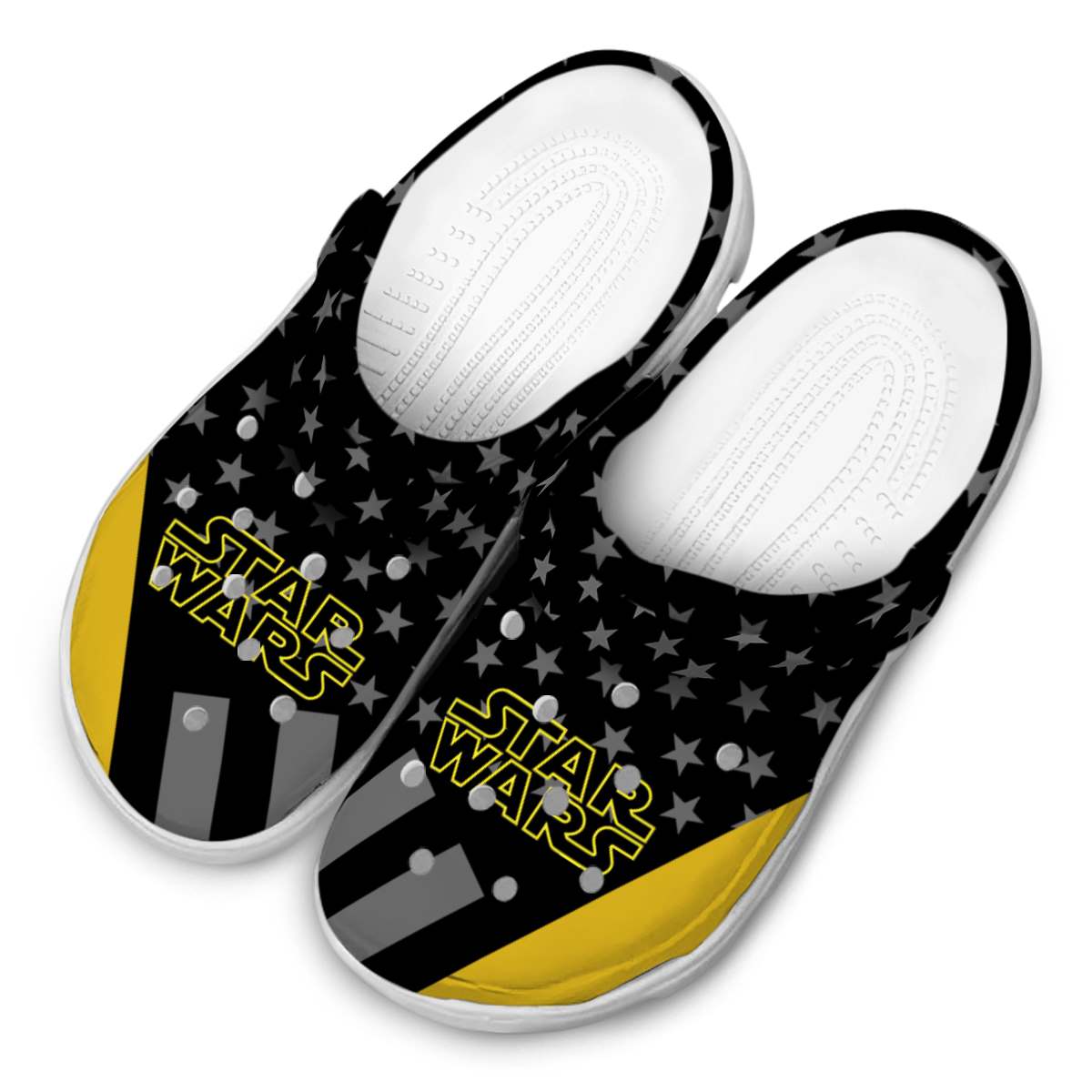Merchidea Star Wars Movie Crocs Crocband Clogs Shoes Comfortable For Men Women and Kids