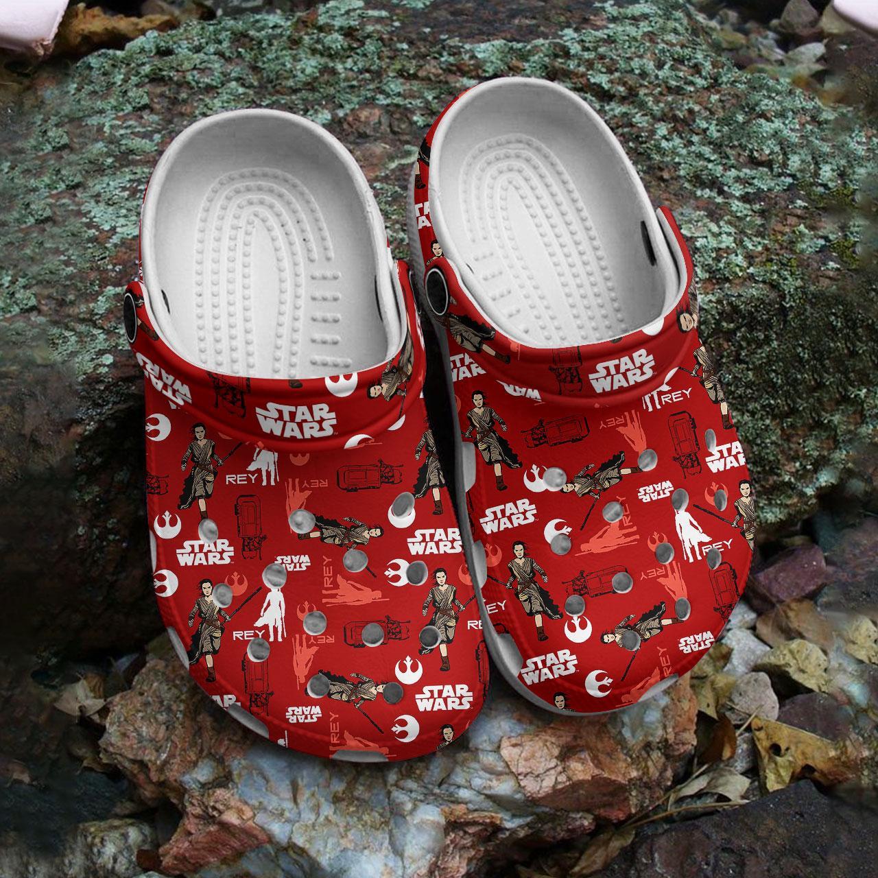 Merchidea Star Wars Movie Crocs Crocband Clogs Shoes Comfortable For Men Women and Kids
