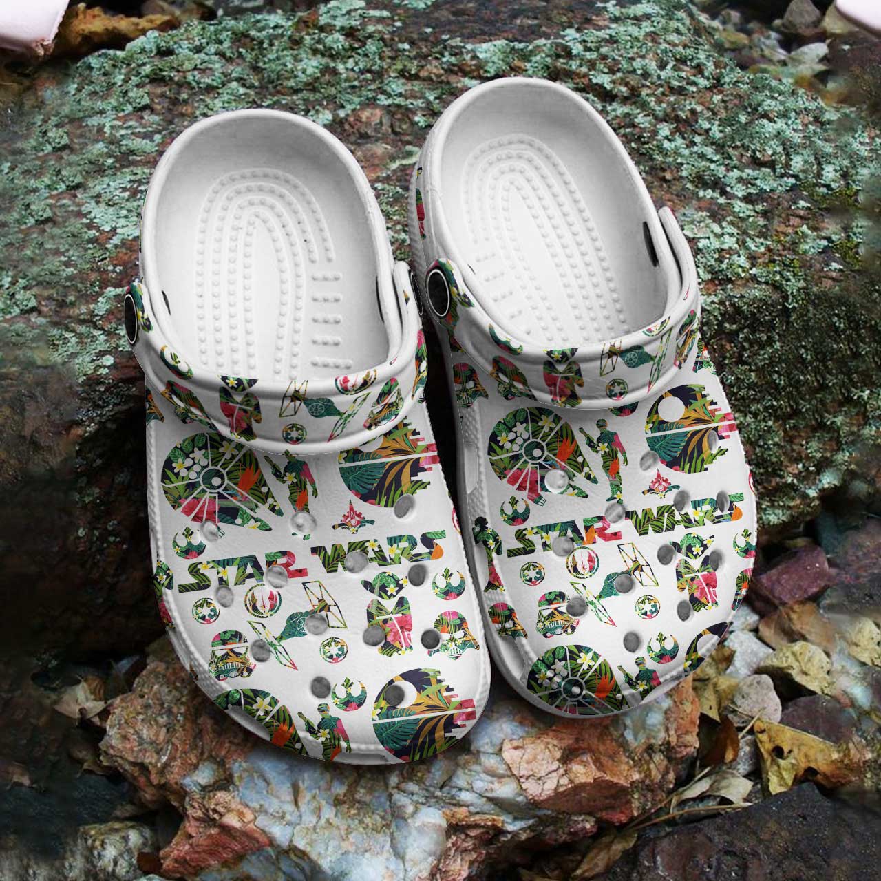 Merchidea Star Wars Movie Crocs Crocband Clogs Shoes Comfortable For Men Women and Kids