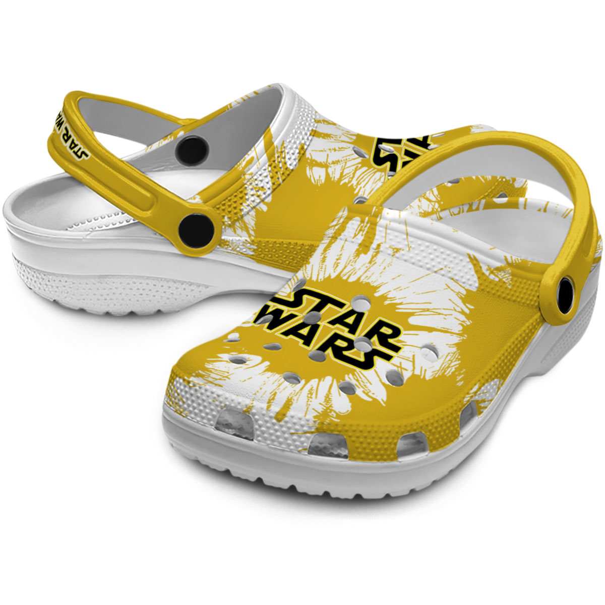 Merchidea Star Wars Movie Crocs Crocband Clogs Shoes Comfortable For Men Women and Kids