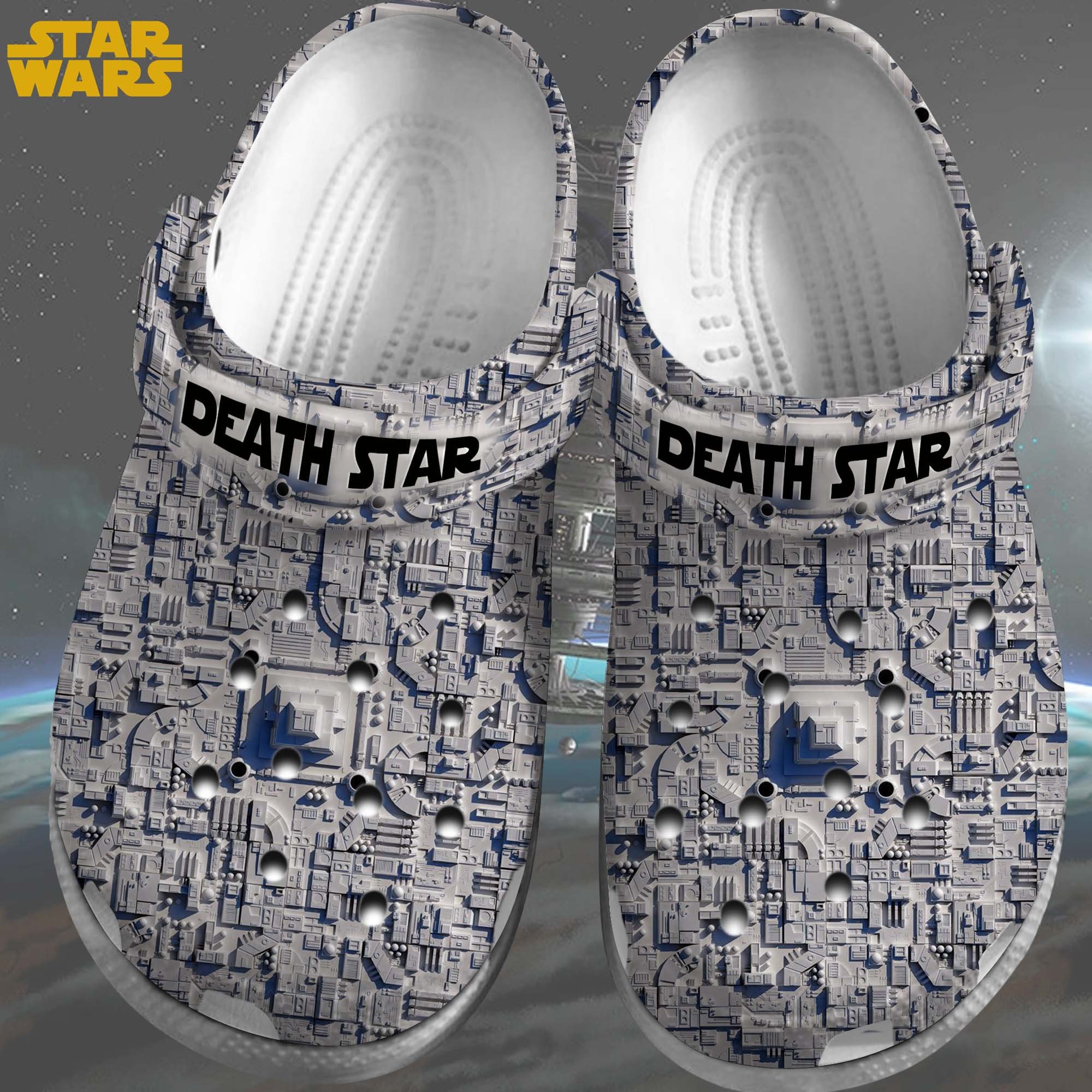 Merchidea Star Wars Movie Crocs Crocband Clogs Shoes Comfortable For Men Women and Kids