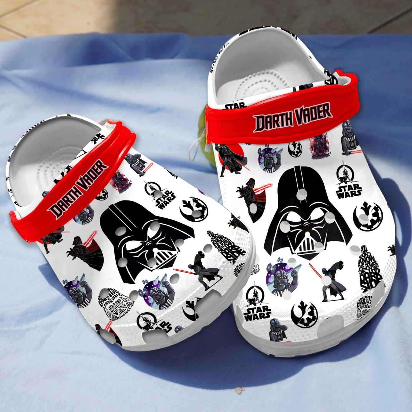 Merchidea Star Wars Movie Crocs Crocband Clogs Shoes Comfortable For Men Women and Kids