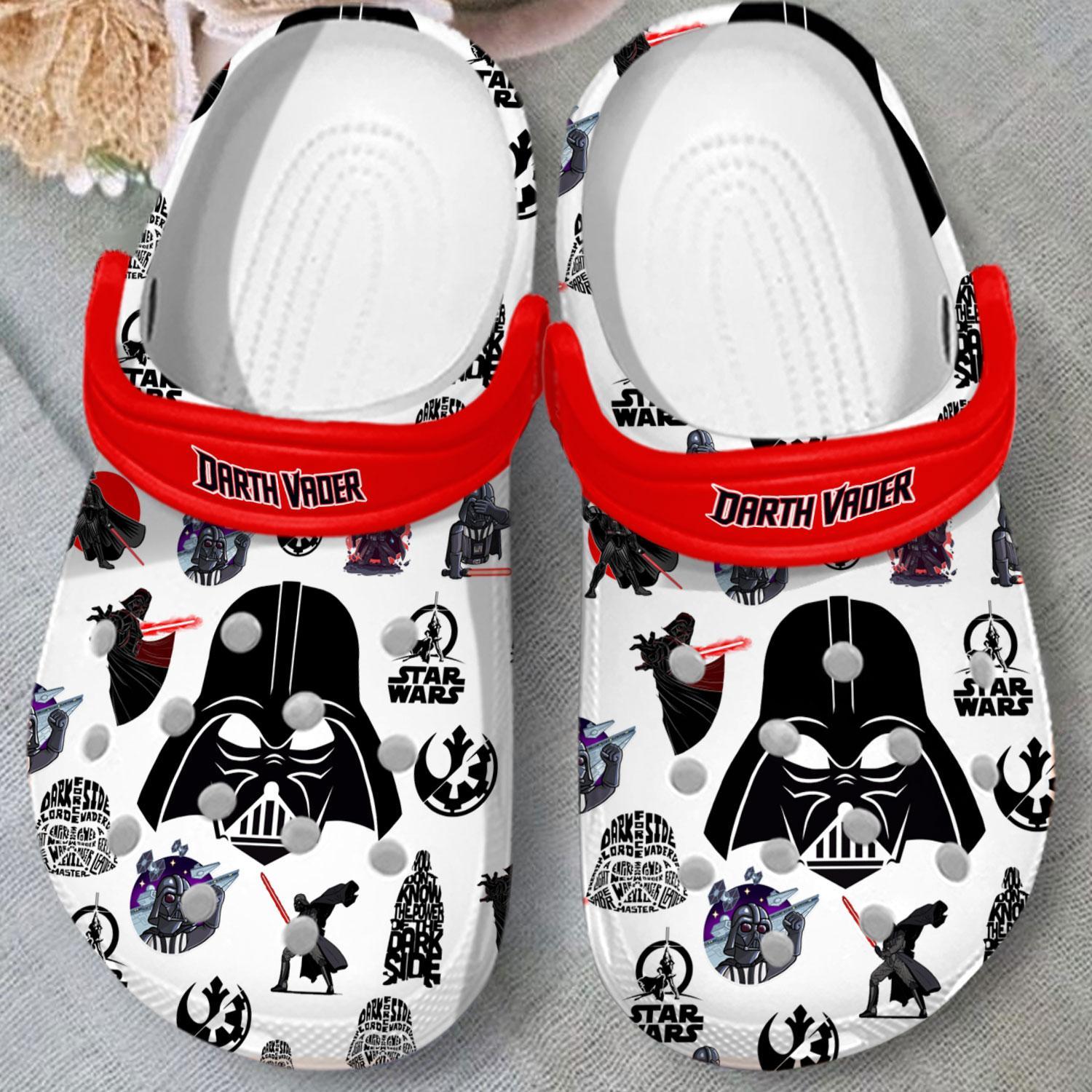 Merchidea Star Wars Movie Crocs Crocband Clogs Shoes Comfortable For Men Women and Kids