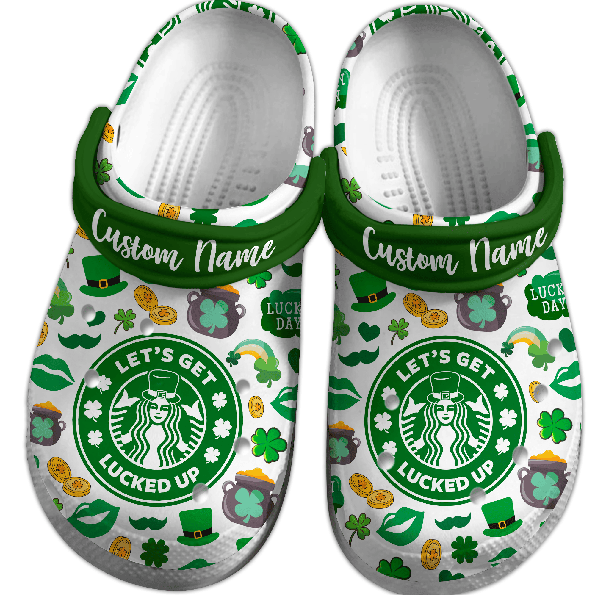 Merchidea Starbucks Drinks Crocs Crocband Clogs Shoes Comfortable For Men Women and Kids