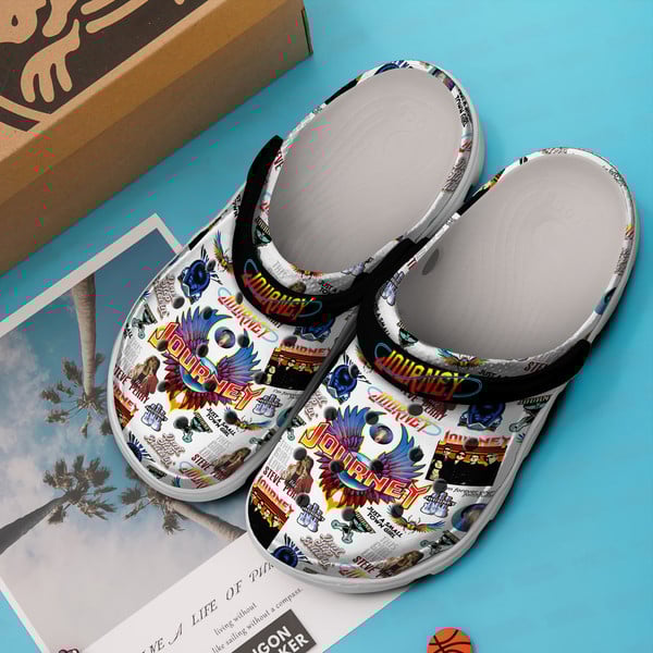 Merchidea Steve Perry Music Crocs Crocband Clogs Shoes Comfortable For Men Women and Kids
