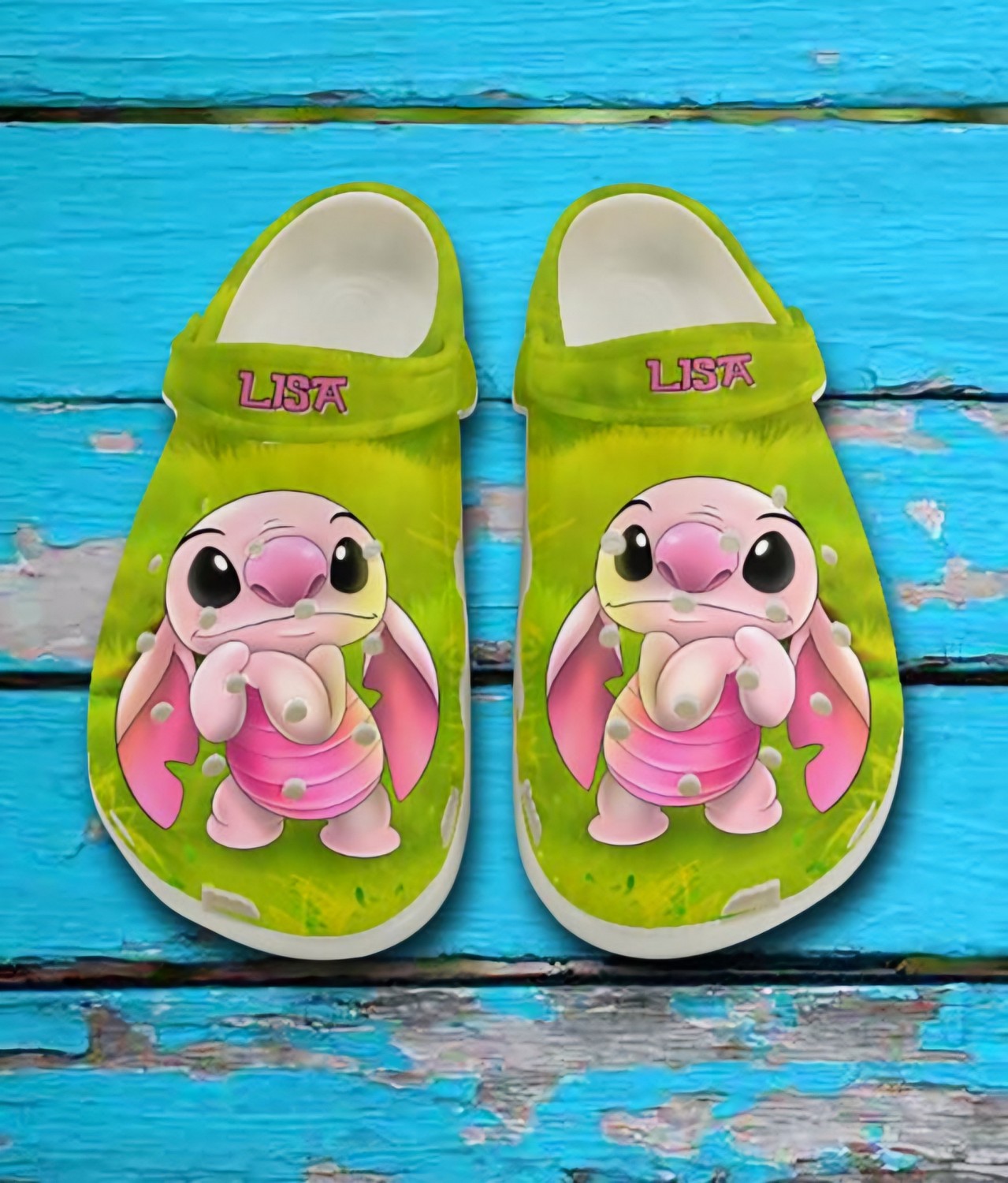 Merchidea Stitch Cosplay Piglet Cartoon Crocs Crocband Clogs Shoes Comfortable For Men Women and Kids