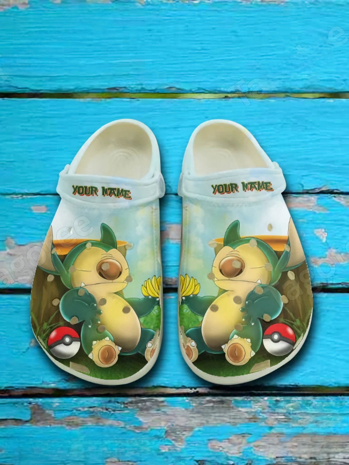 Merchidea Stitch Cosplay Pokemon Cartoon Crocs Crocband Clogs Shoes Comfortable For Men Women and Kids