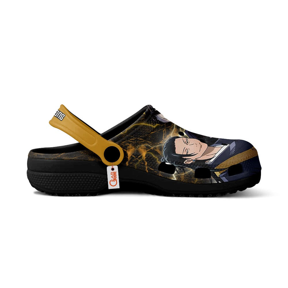 Merchidea Suguru Geto Jujutsu Kaisen Anime Crocs Crocband Clogs Shoes Comfortable For Men Women and Kids