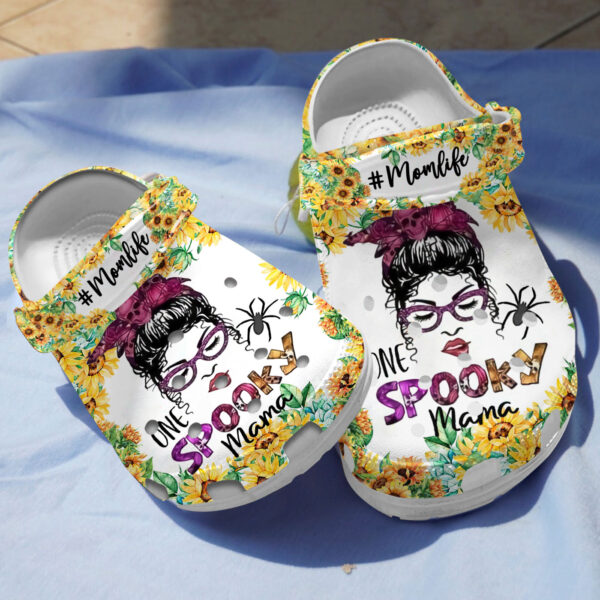 Merchidea Sunflower Momlife Crocs Crocband Clogs Shoes Comfortable For Men Women and Kids