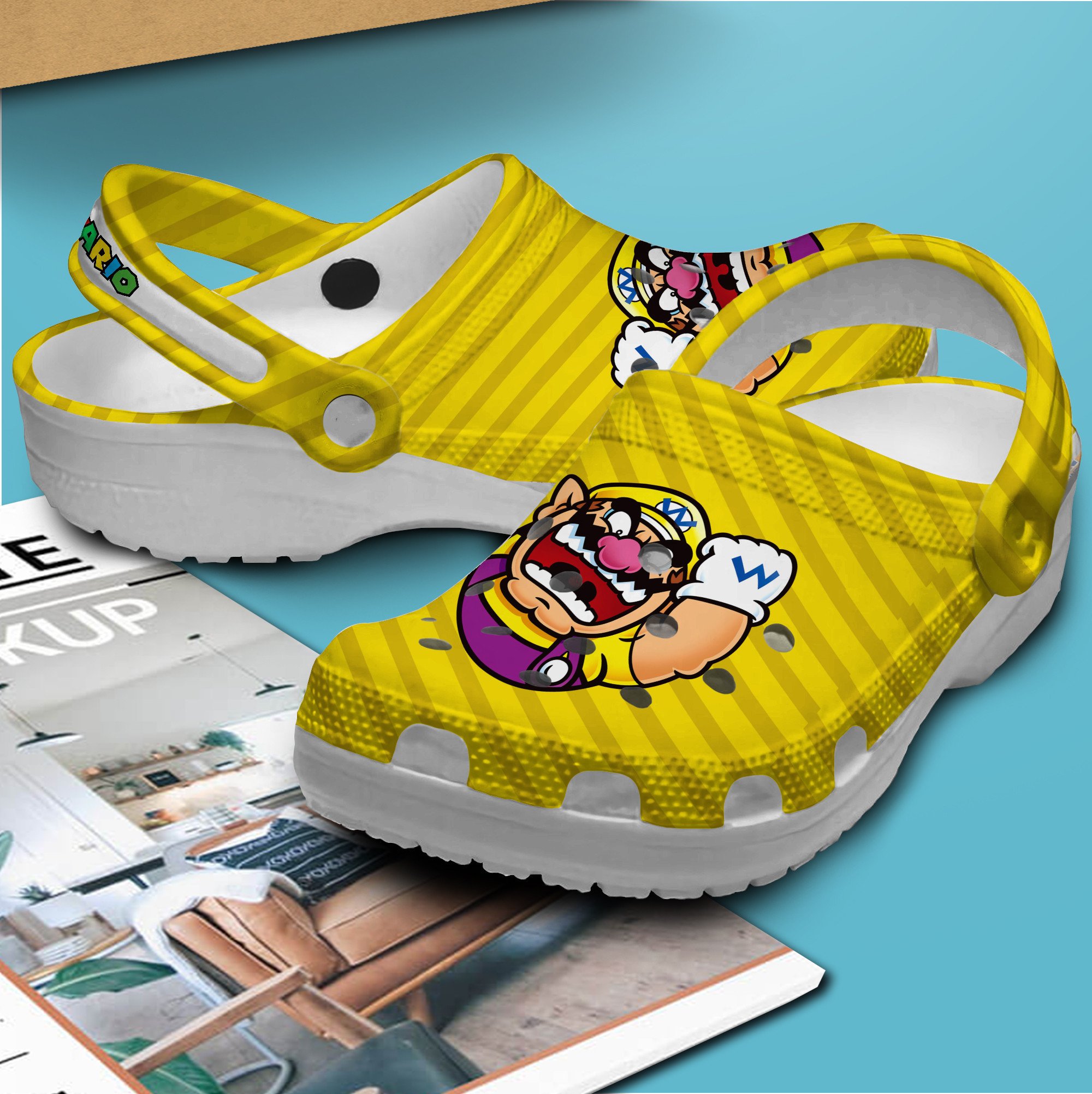 Merchidea Super Mario Game Movie Crocs Crocband Clogs Shoes Comfortable For Men Women and Kids
