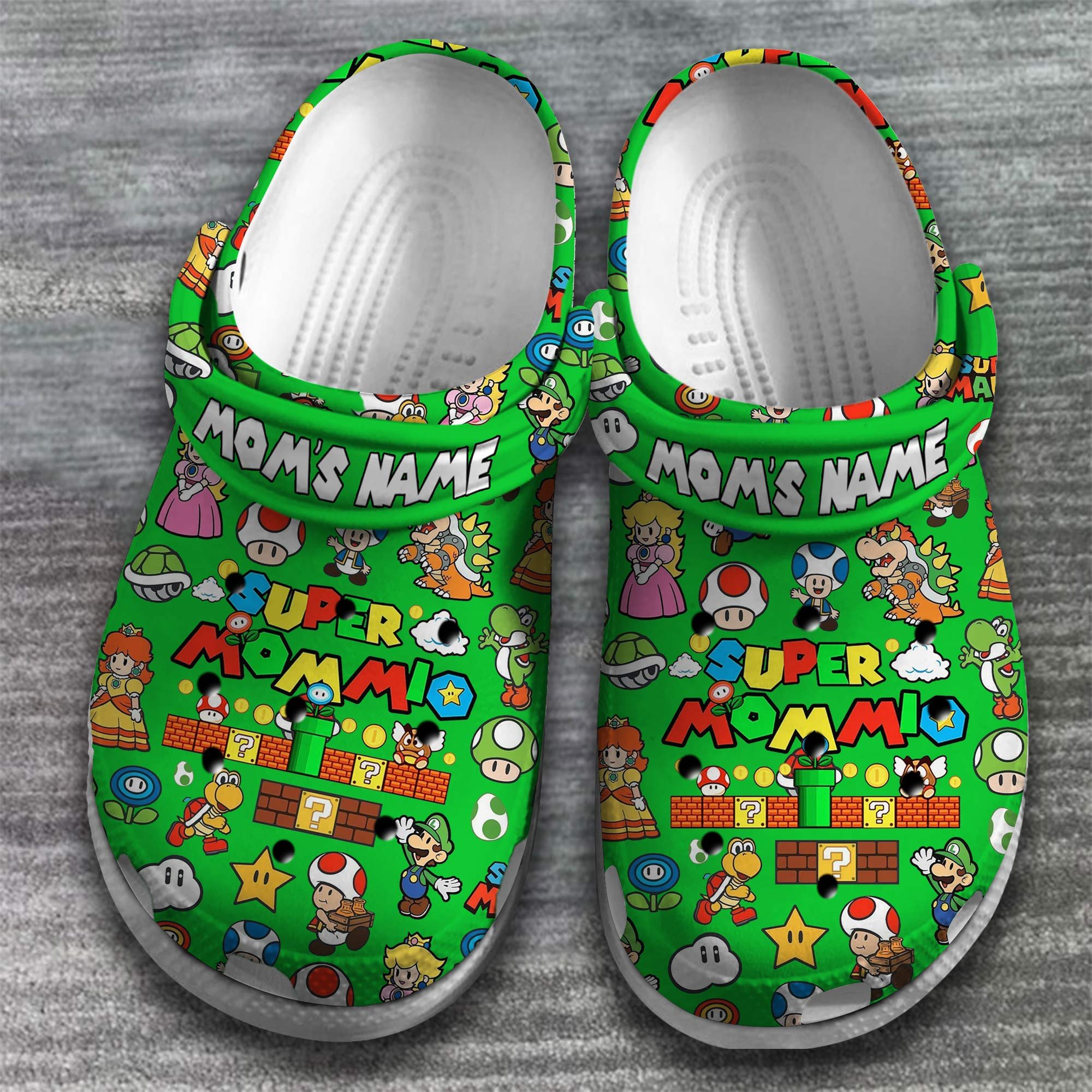 Merchidea super momi Mother Day Crocs Crocband Clogs Shoes Comfortable For Men Women and Kids