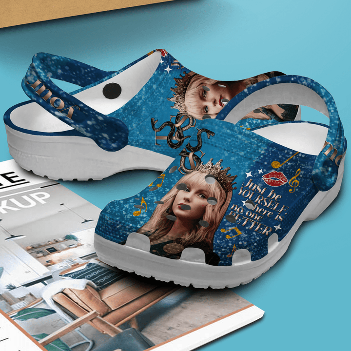Merchidea Taylor Swift Crocs Crocband Comfortable Clogs Shoes
