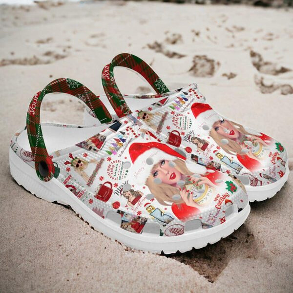 Merchidea Taylor Swift Music Crocs Crocband Clogs Shoes Comfortable For Men Women and Kids