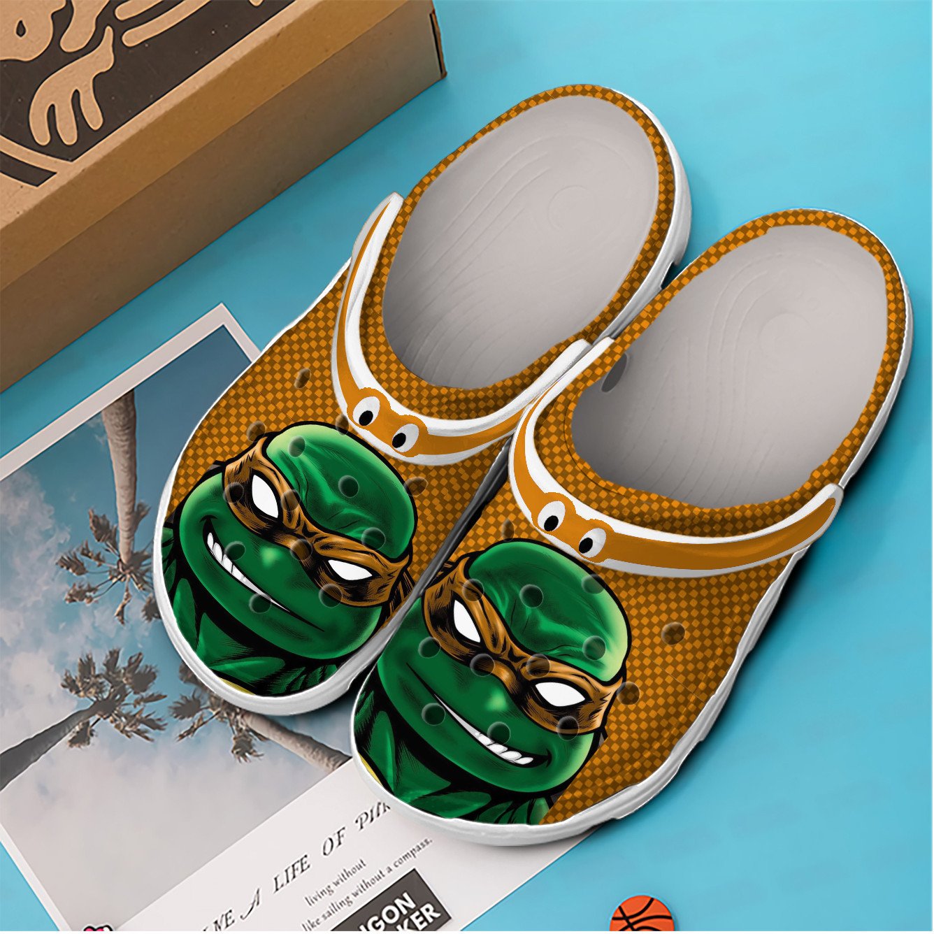 Merchidea Teenage Mutant Ninja Turtles Movie Crocs Crocband Clogs Shoes Comfortable For Men Women and Kids