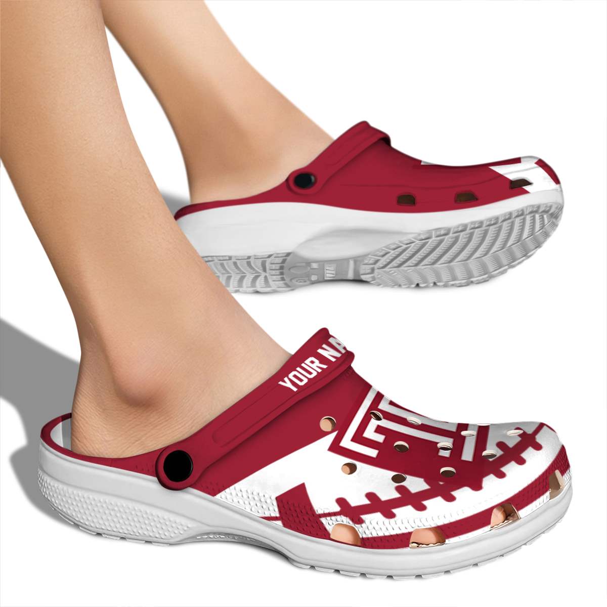 Merchidea Temple Owls NCAA Sport Crocs Crocband Clogs Shoes Comfortable For Men Women and Kids