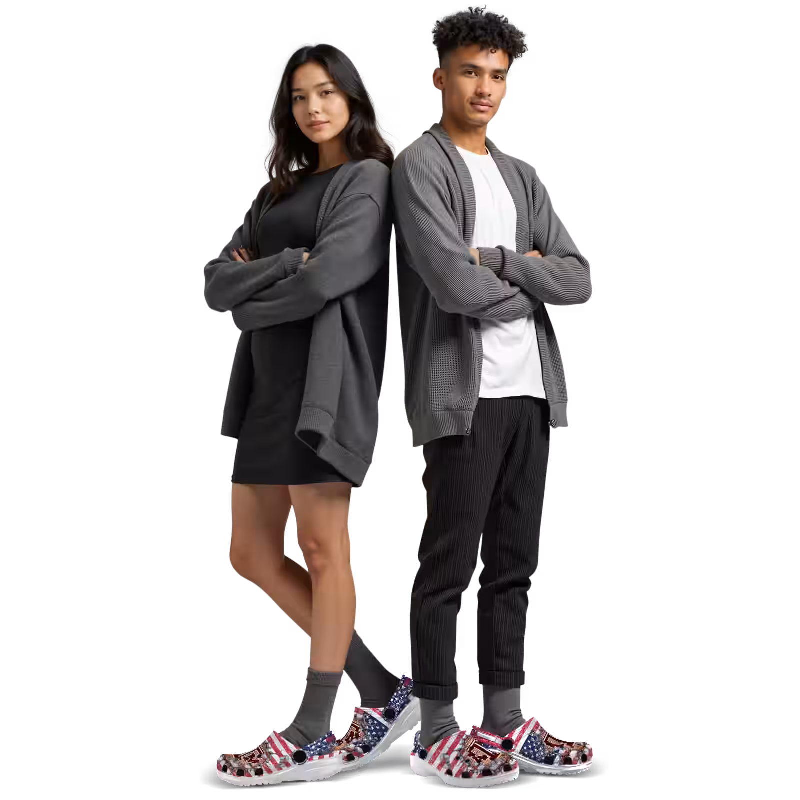 Merchidea Texas A&M Aggies NCAA Sport Crocs Crocband Clogs Shoes Comfortable For Men Women and Kids