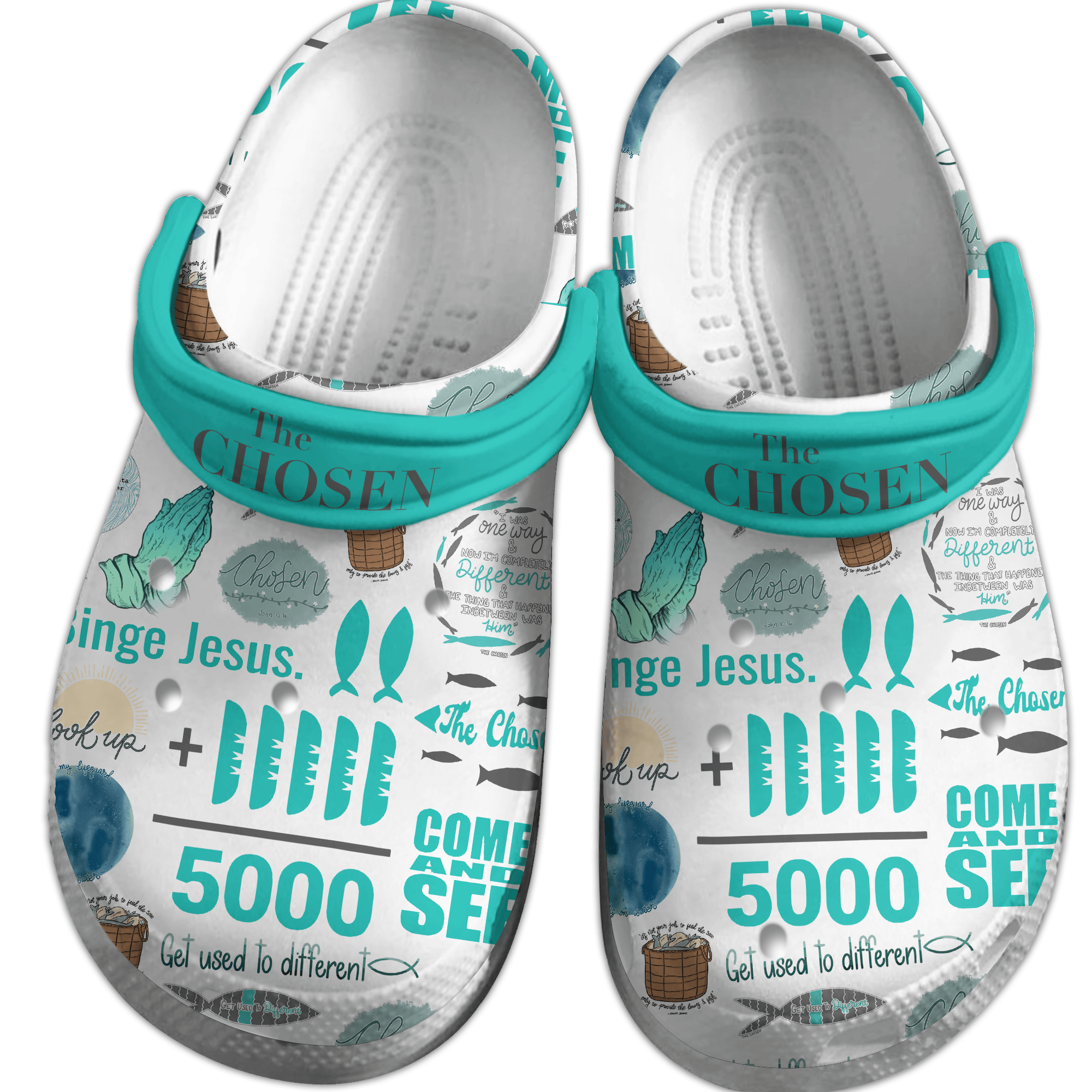 Merchidea The chosen TV Series Crocs Crocband Clogs Shoes Comfortable For Men Women and Kids