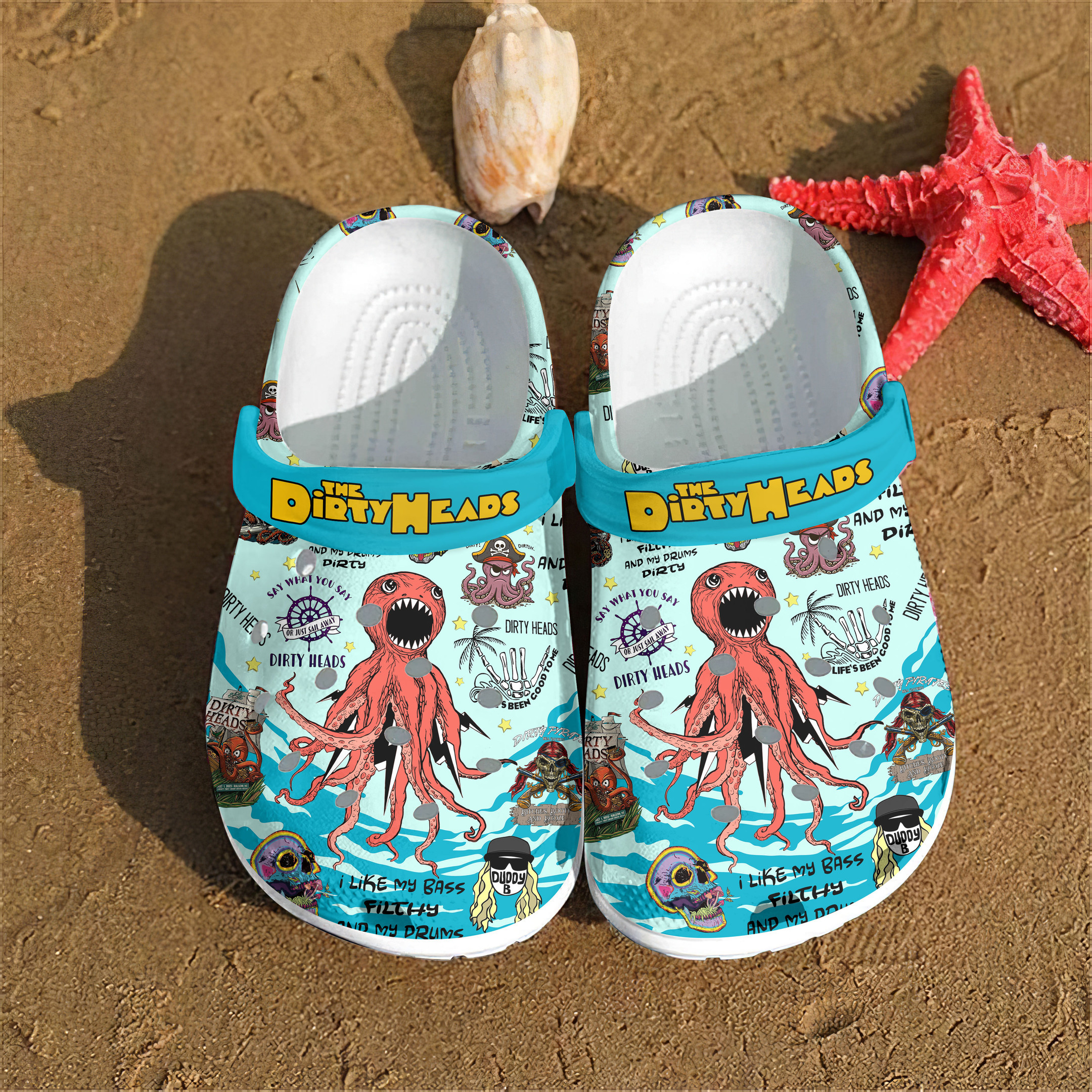 Merchidea The Dukes Of Hazzard TV Series Crocs Crocband Clogs Shoes Comfortable For Men Women and Kids