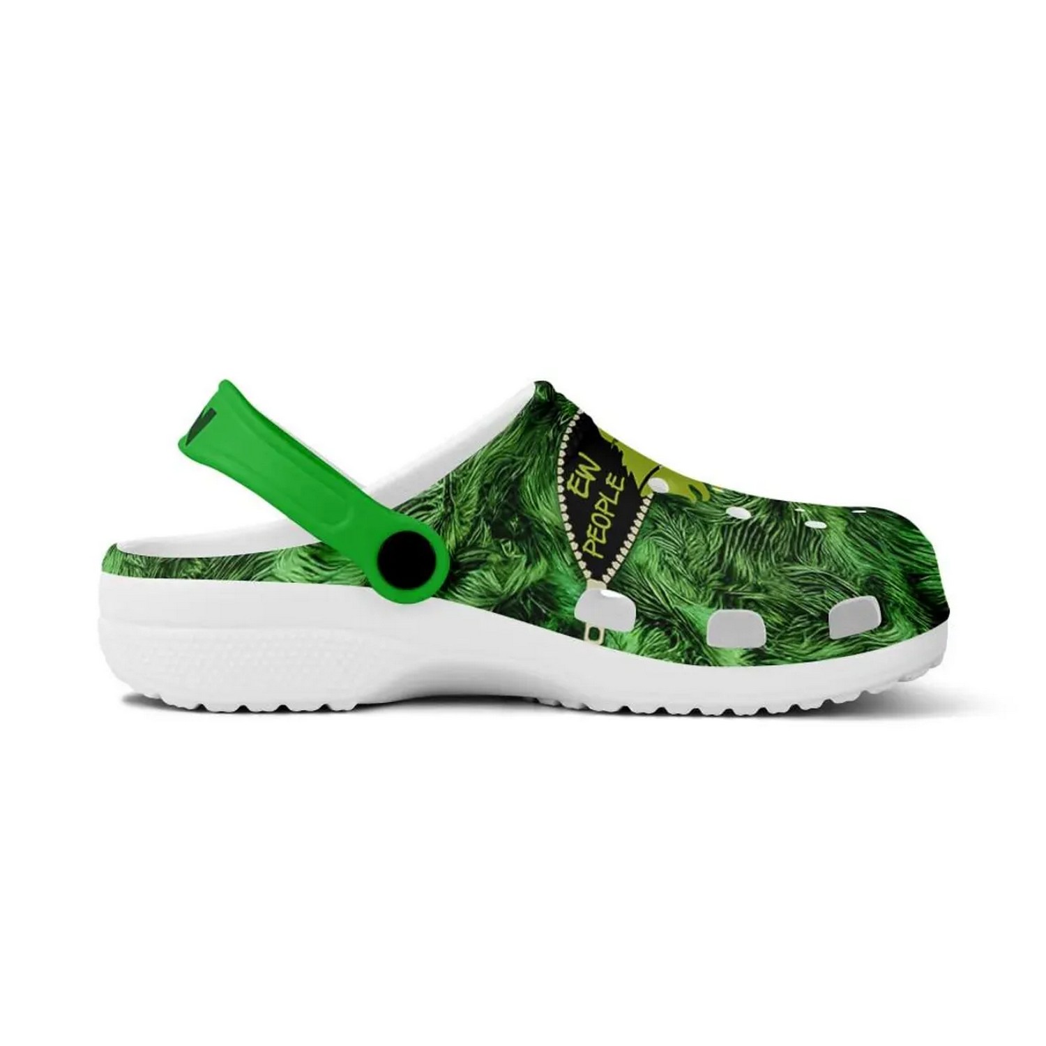 Merchidea The Grinch Movie Christmas Crocs Crocband Clogs Shoes Comfortable For Men Women and Kids