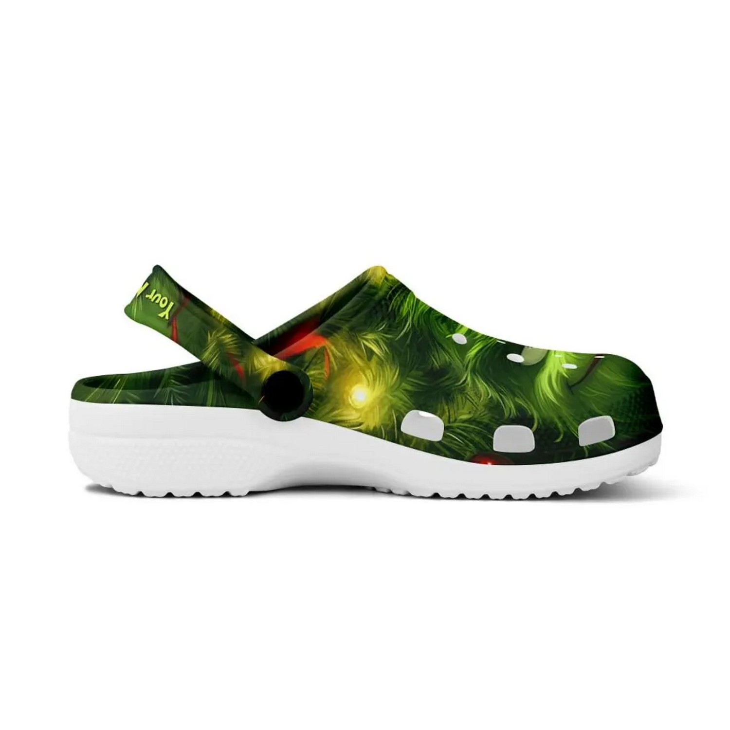 Merchidea The Grinch Movie Christmas Crocs Crocband Clogs Shoes Comfortable For Men Women and Kids