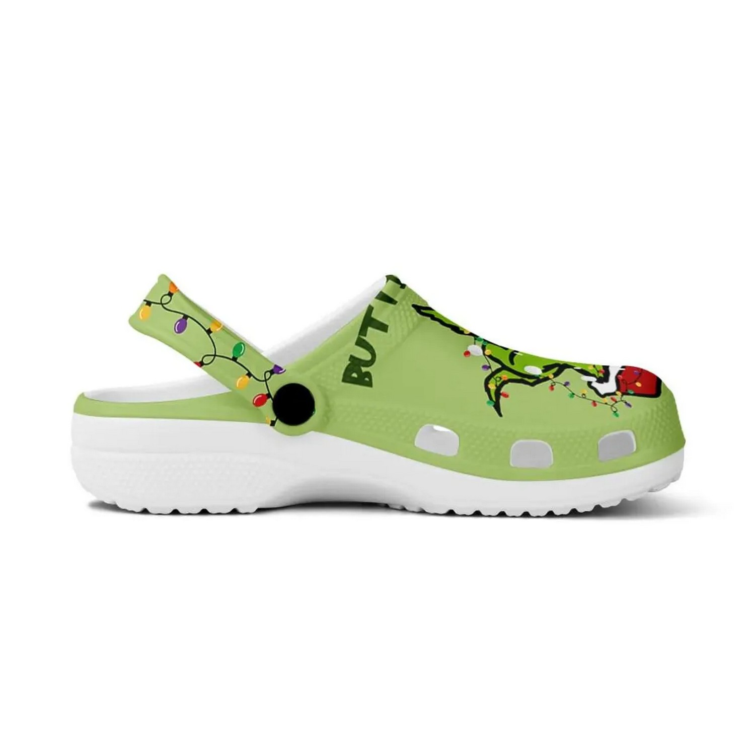 Merchidea The Grinch Movie Christmas Crocs Crocband Clogs Shoes Comfortable For Men Women and Kids