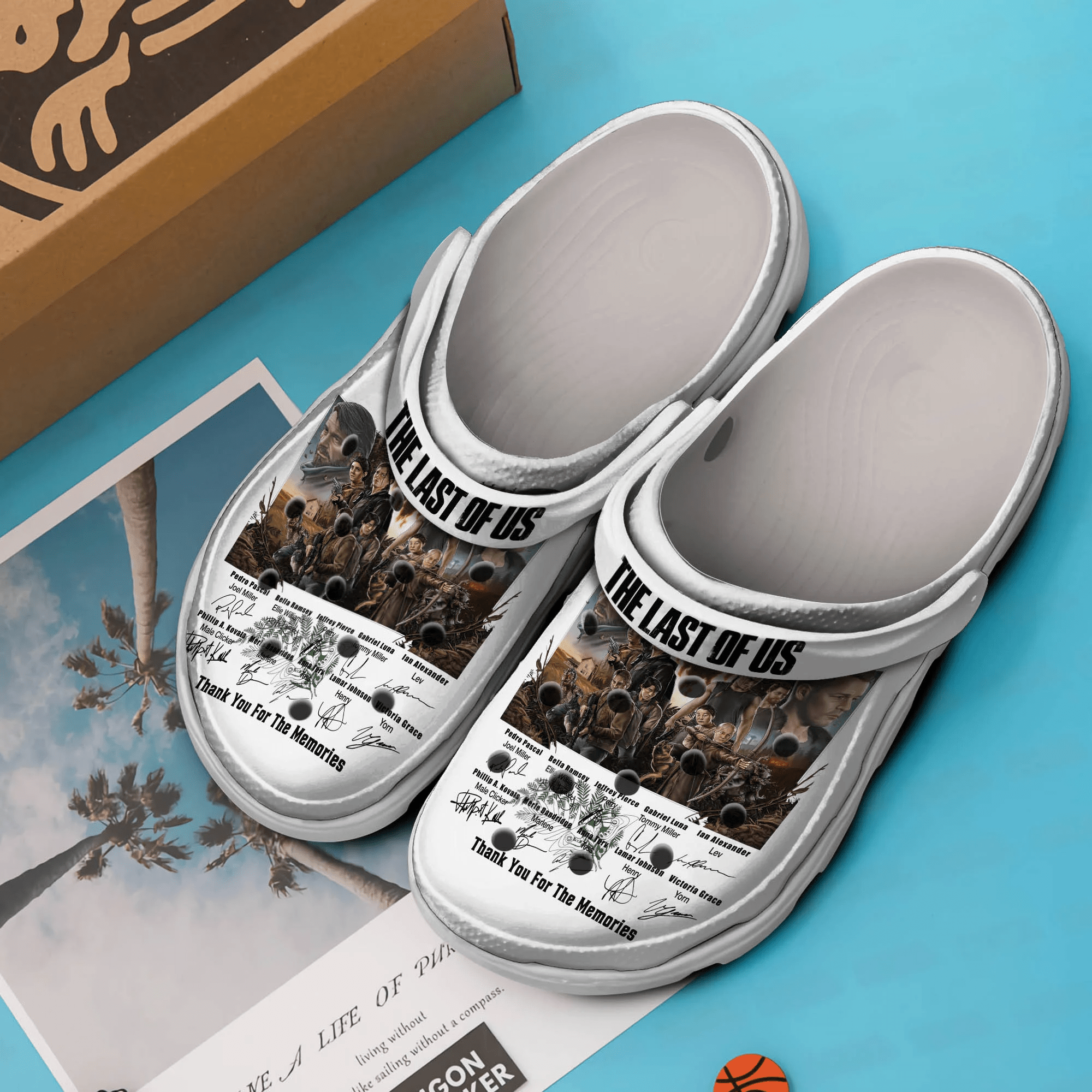 Merchidea The Last Of Us Game Crocs Crocband Clogs Shoes Comfortable For Men Women and Kids