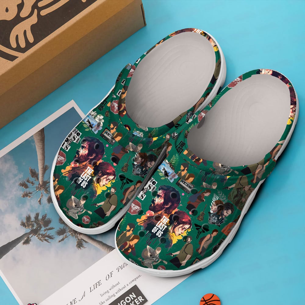 Merchidea The Last of Us TV Series Crocs Crocband Clogs Shoes Comfortable For Men Women and Kids