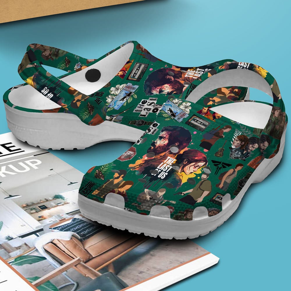 Merchidea The Last of Us TV Series Crocs Crocband Clogs Shoes Comfortable For Men Women and Kids