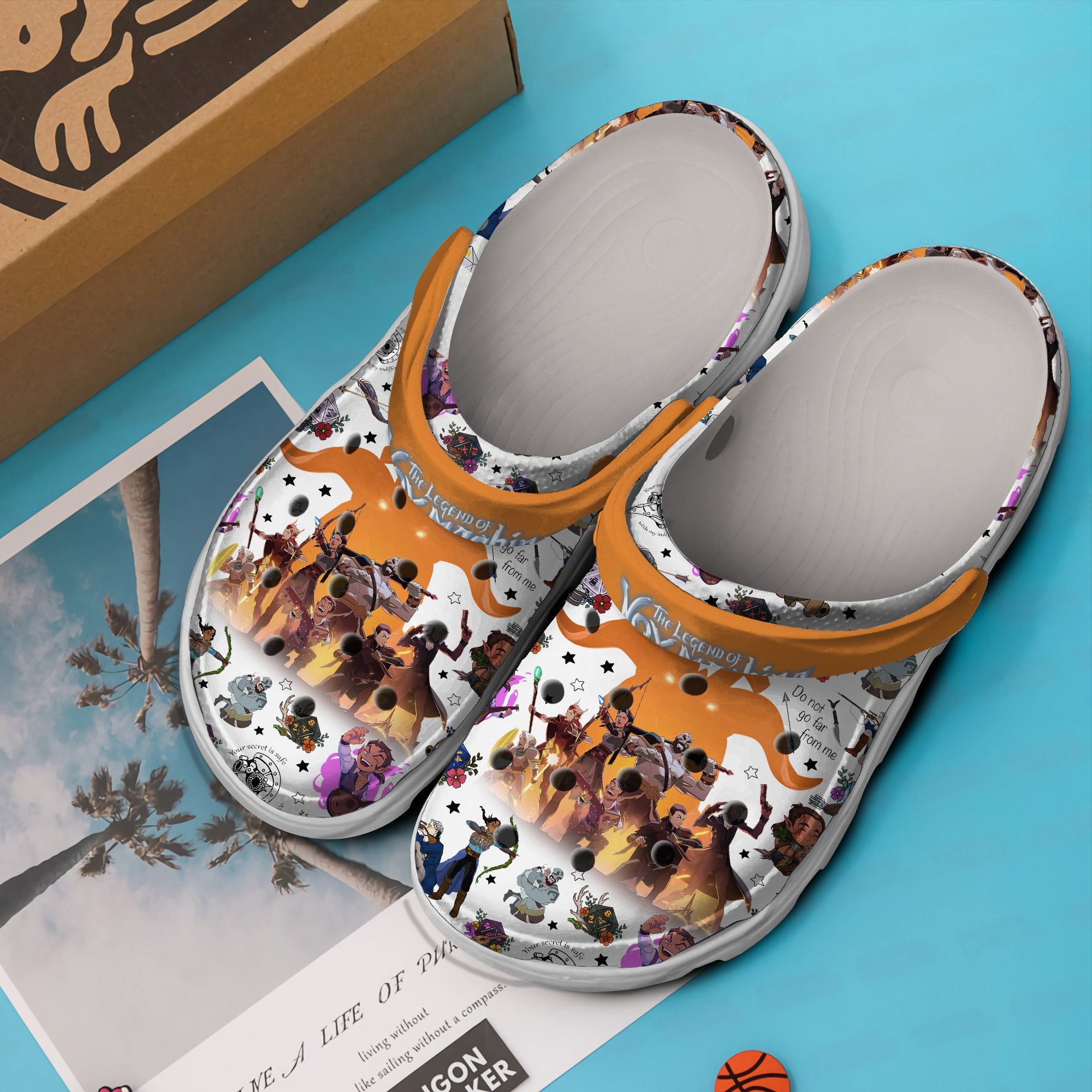 Merchidea The Legend Of Vox Machine TV Series Crocs Crocband Clogs Shoes Comfortable For Men Women and Kids