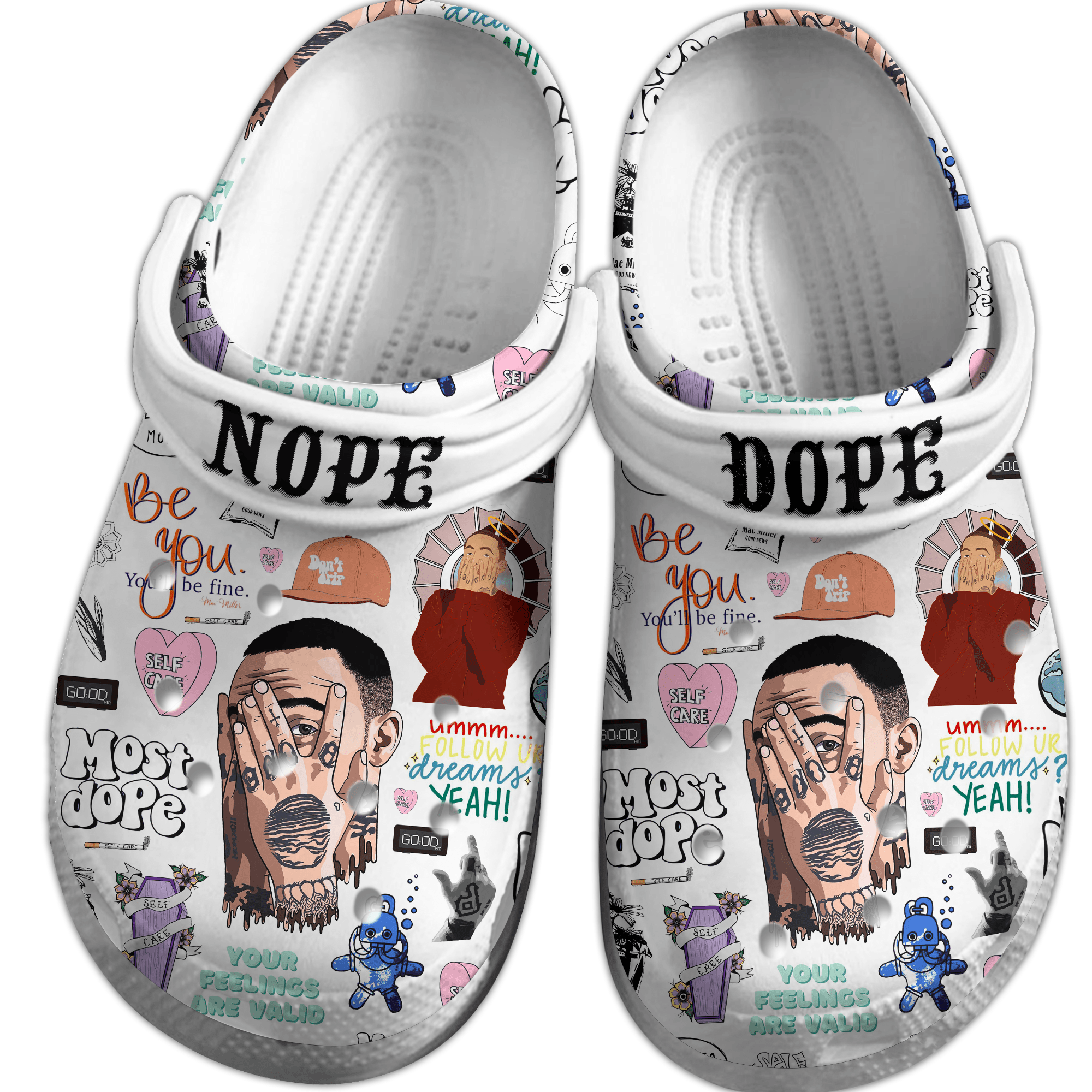 Merchidea The Most Dope Family TV Series Crocs Crocband Clogs Shoes Comfortable For Men Women and Kids