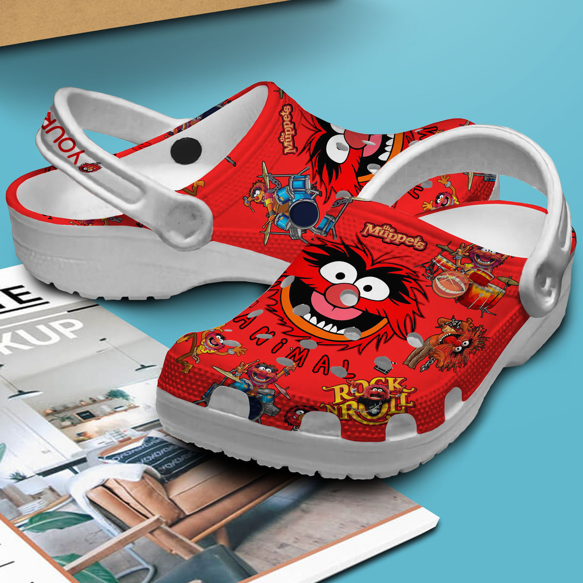 Merchidea The Muppet TV Series Crocs Crocband Clogs Shoes Comfortable For Men Women and Kids