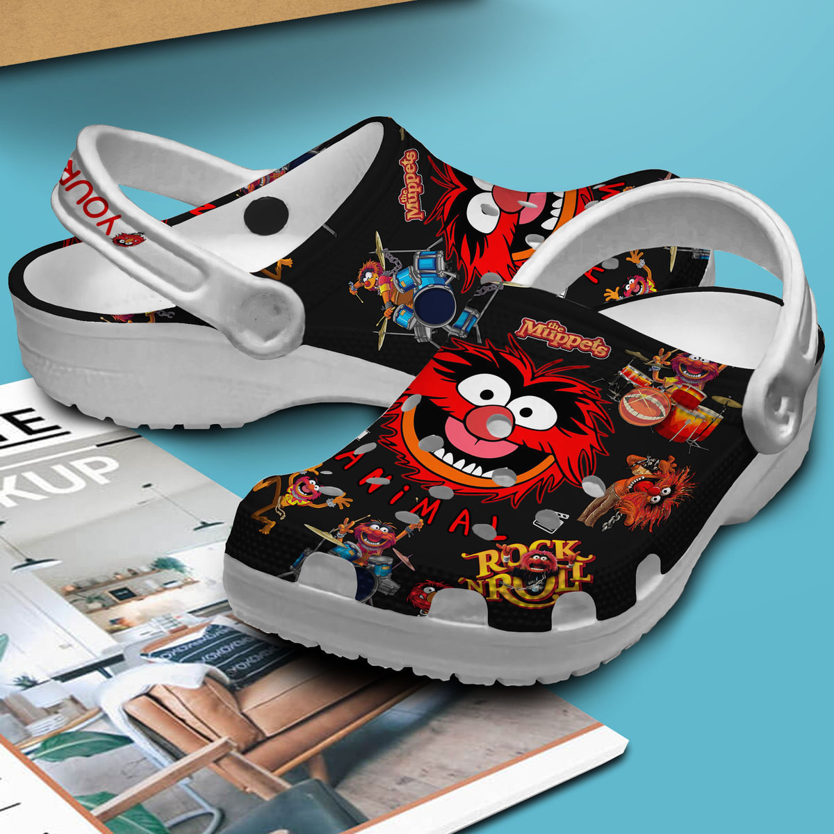 Merchidea The Muppets Movie Crocs Crocband Clogs Shoes Comfortable For Men Women and Kids