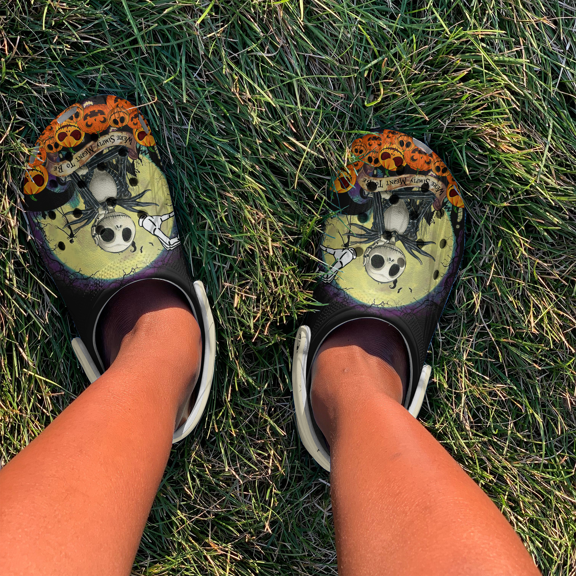 Merchidea The Nightmare Before Christmas Cartoon Crocs Crocband Clogs Shoes Comfortable For Men Women and Kids