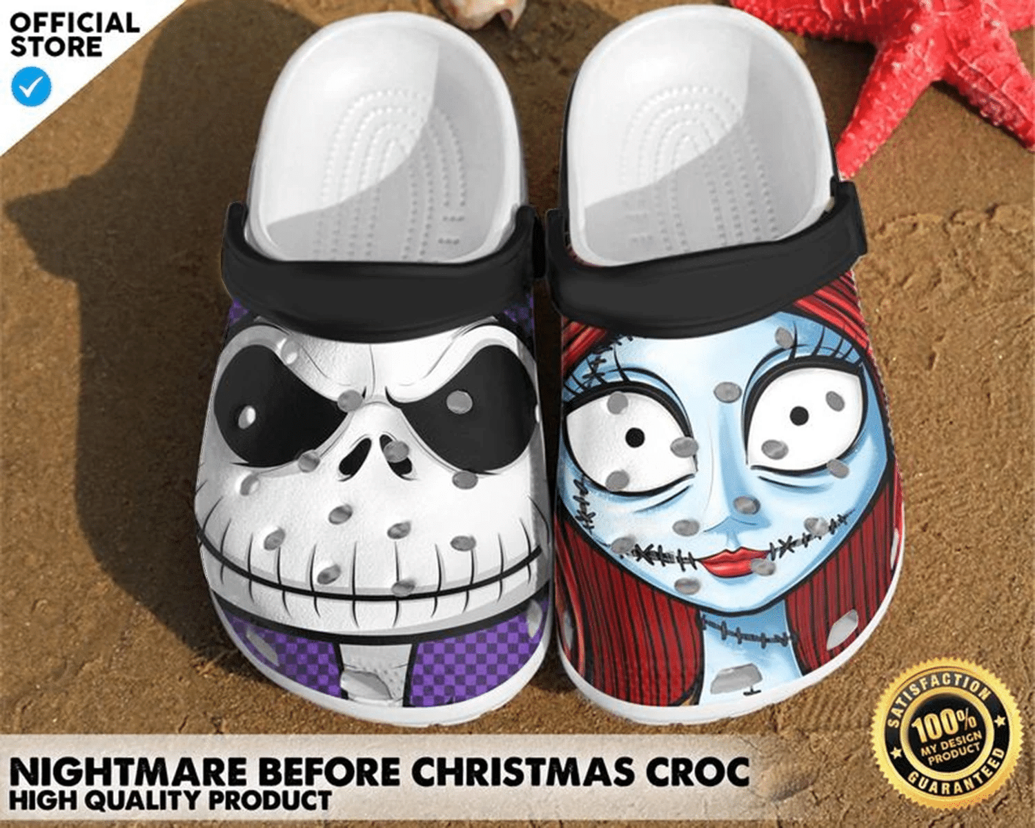 Merchidea The Nightmare Before Christmas Crocs Clog Shoes