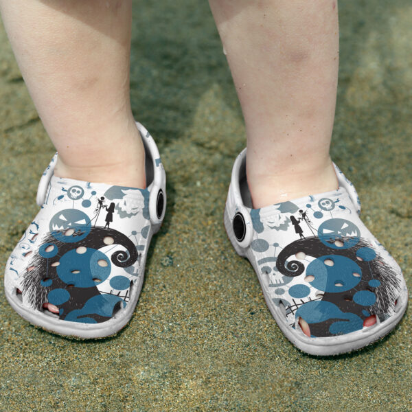 Merchidea The Nightmare Before Christmas Movie Crocs Crocband Clogs Shoes Comfortable For Men Women and Kids