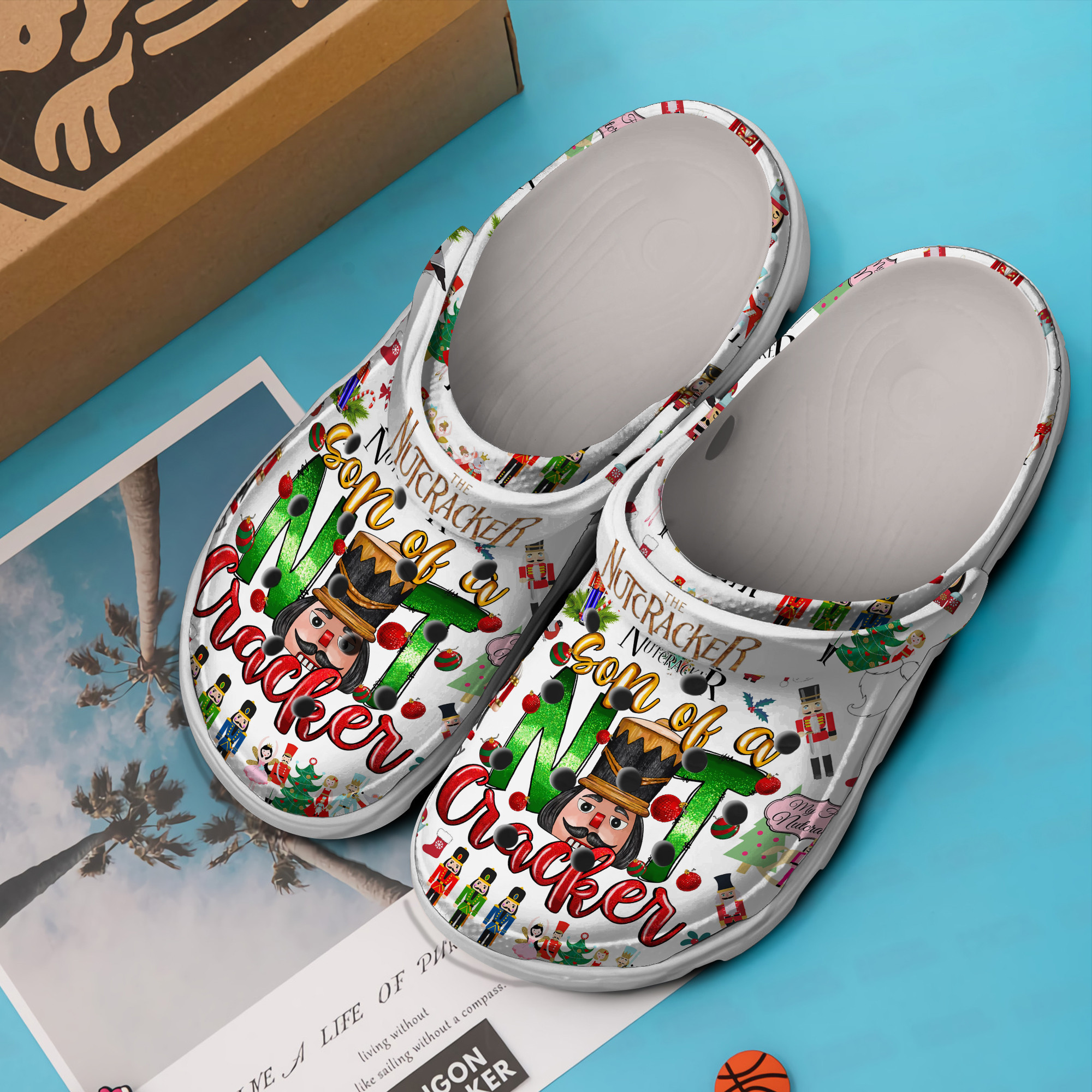 Merchidea The Nutcracker Cartoon Movie Crocs Crocband Clogs Shoes Comfortable For Men Women and Kids