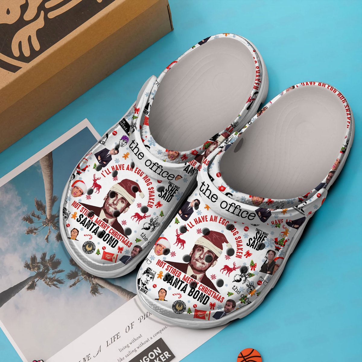 Merchidea The Office TV Series Crocs Crocband Clogs Shoes Comfortable For Men Women and Kids