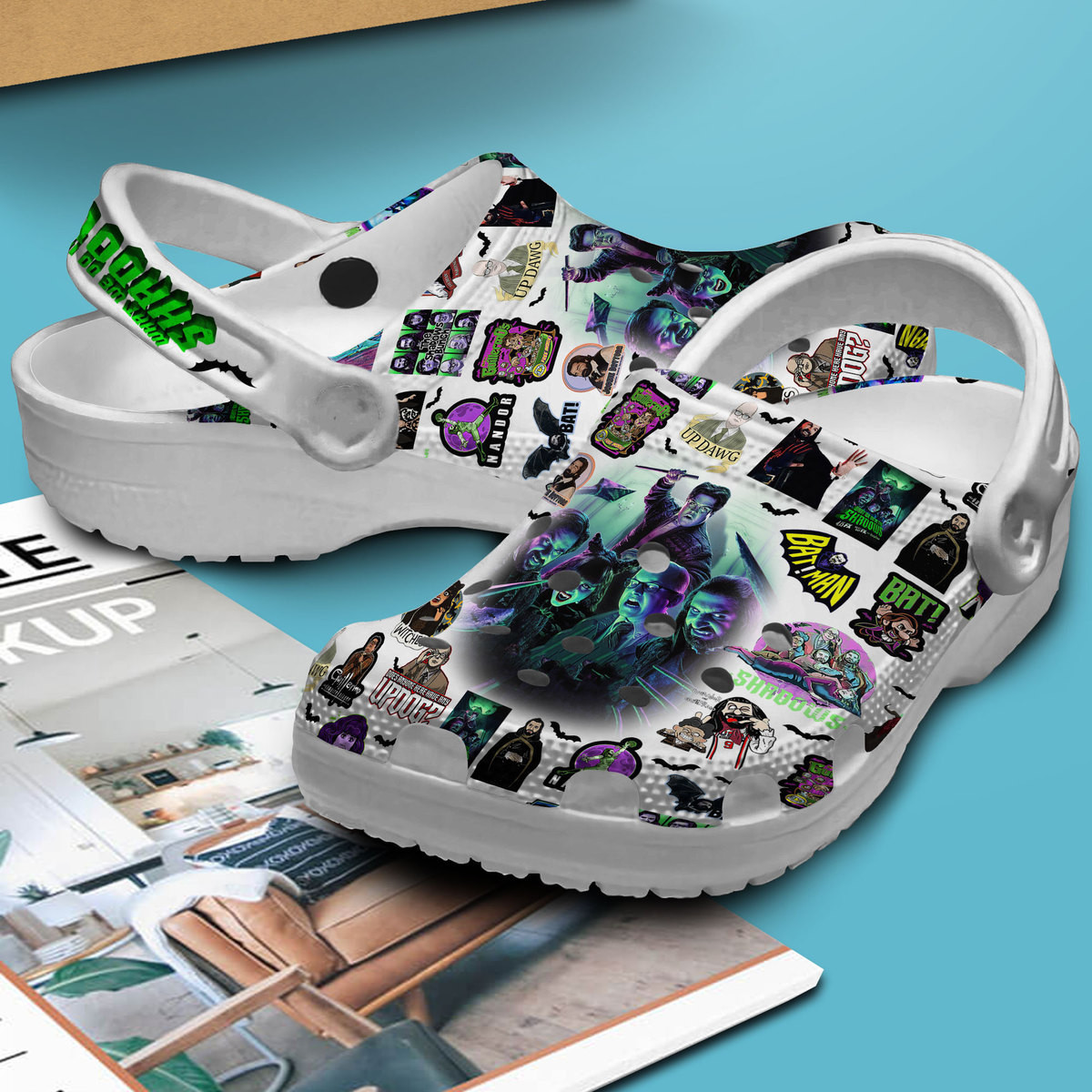 Merchidea The Shadows Music Crocs Crocband Clogs Shoes Comfortable For Men Women and Kids